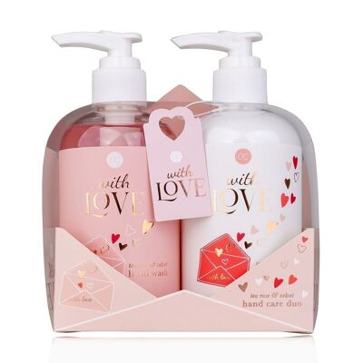 Hand care set WITH LOVE in a gift box, incl. 250m