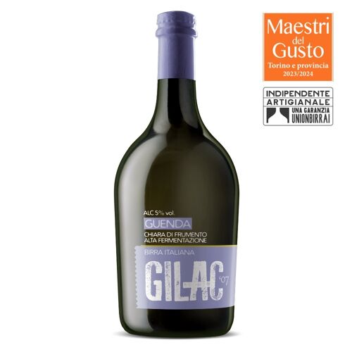 Birra Artigianale Bionda 75cl Guenda - Weisse - Box 6 birre