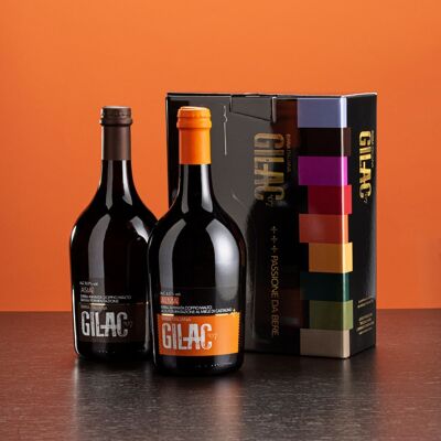 Idée Cadeau : Pack de Bières Artisanales Alma et Asia 75 cl - Carton de 2 Bières