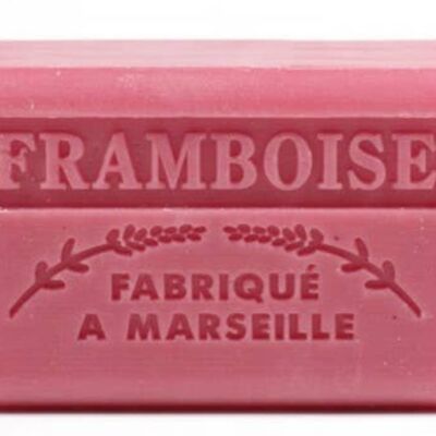 Savon de Marseille French handmade raspberry 125g savon soap Made In France