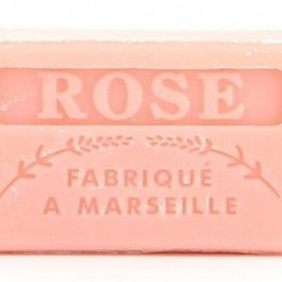 Savon de Marseille French handmade Rose 125g savon soap Made In France