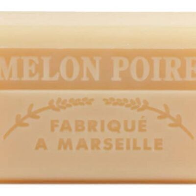 Savon de Marseille French handmade melon and pear 125g savon soap Made In France