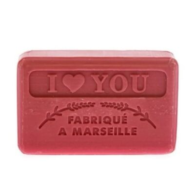 Savon de Marseille French handmade I Love you 125g savon soap Made In France