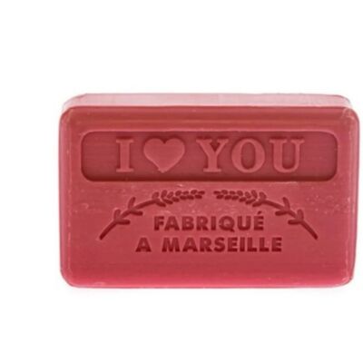 Savon de Marseille French handmade I Love you 125g savon soap Made In France