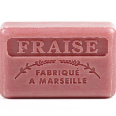 Savon de Marseille French handmade strawberry 125g savon soap Made In France