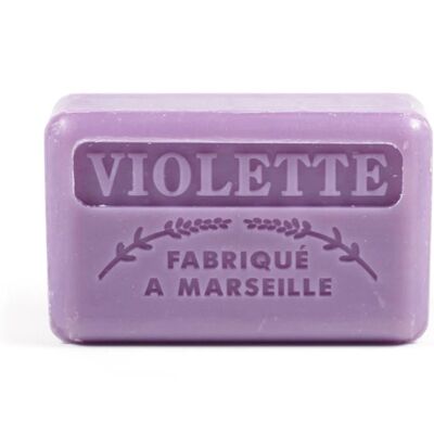 Savon de Marseille French handmade violet 125g savon soap Made In France