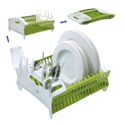 Foldable dish rack