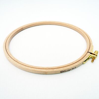 Wooden Embroidery Hoop, 19 cm Ø