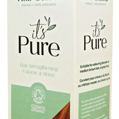 Es puro color de cabello a base de hierbas orgánicas | 110g