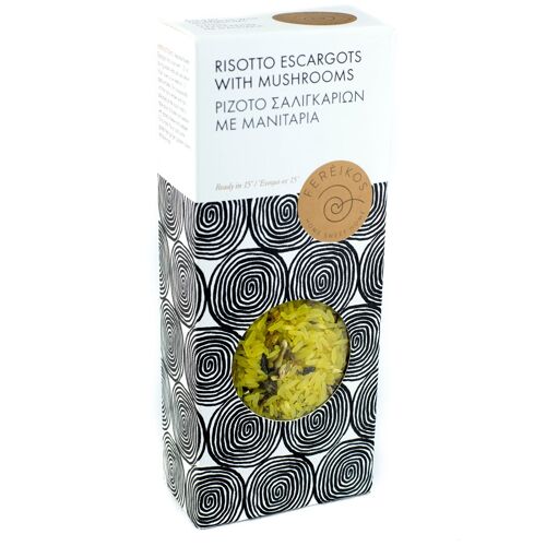 Risotto escargots, mushrooms & turmeric 330g