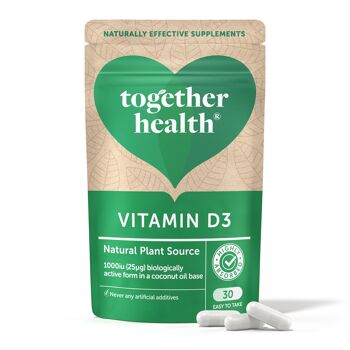 Vitamine D – Vegan D3 – 30 Gélules 1