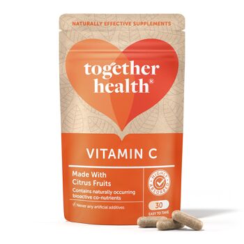 Vitamine C – Végétalien – 30 Capsules 1