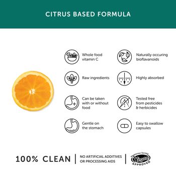 Vitamine C – Végétalien – 30 Capsules 3