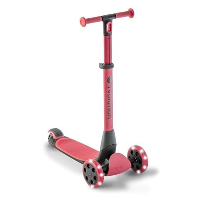 YGLIDER NUA 3 WHEEL SCOOTER RED YVOLUTION