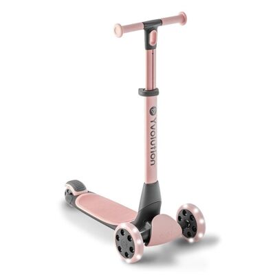 YGLIDER NUA PINK 3 WHEEL SCOOTER YVOLUTION