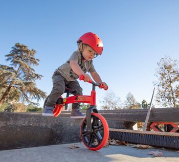 VÉLO D'ÉQUILIBRE YVELO JUNIOR ROUGE YVOLUTION 4