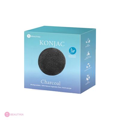 Konjac Sponge with Charcoal