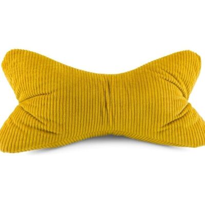 Huesos de lectura - cordón ancho amarillo mostaza