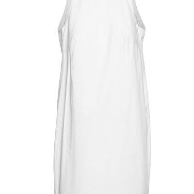 White Cotton Sack Dress