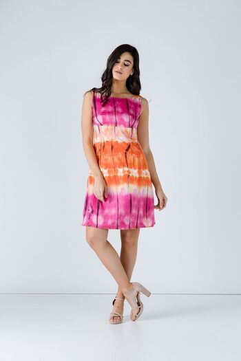 Robe Ligne Empire Multicolore 3