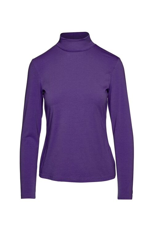 Lilac Turtle Neck Top G2