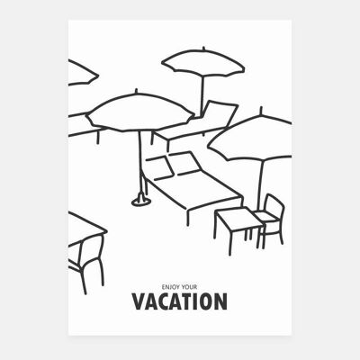 Vacances de carte postale