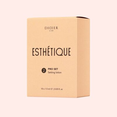 Brow and lash fixing cream "Didier Lab", No.2, Estetique 1,5 ml x 10psc.