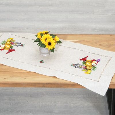 Harvest Decorations Embroidery DIY Table Runner Kit, 50 x 100 cm
