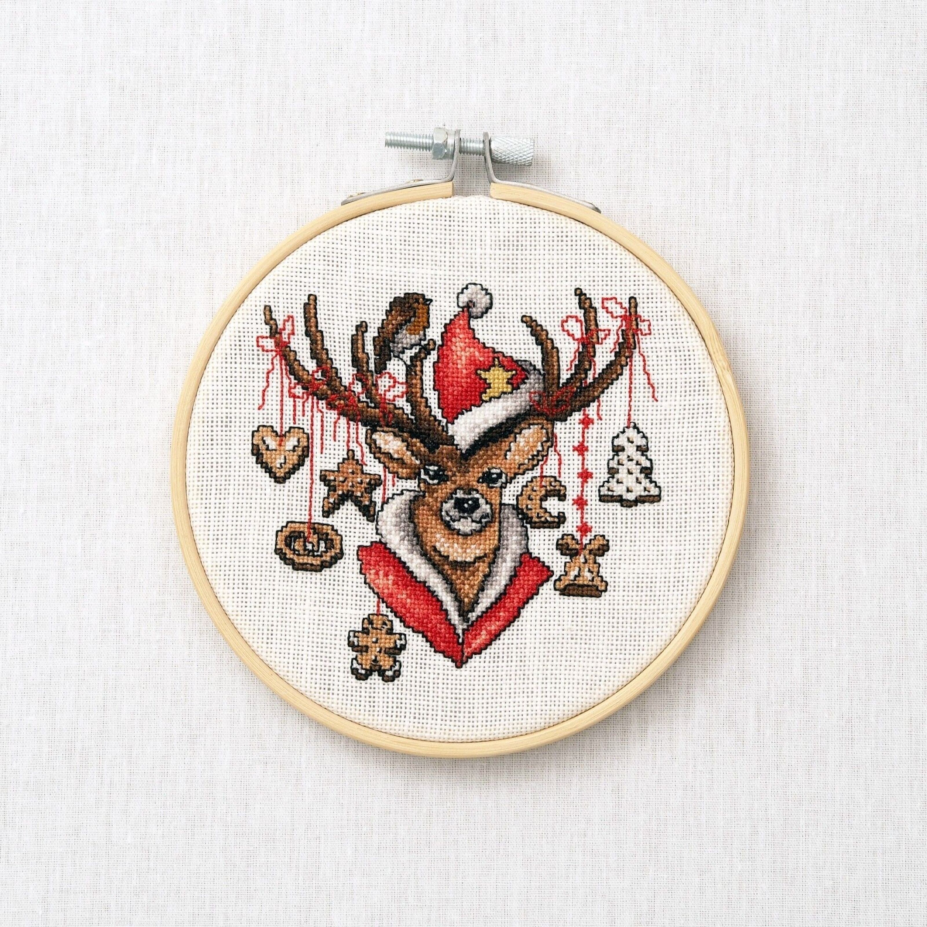 VINYL JUL STÄNG CROSS STITCH DESIGN LJUS' Mjukdjur