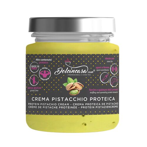 Crema Proteica Pistacchio – 200g ALTO CONTENUTO PROTEICO