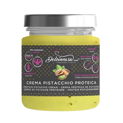 Crème Protéinée Pistache – 200g TENEUR ÉLEVÉE EN PROTÉINES