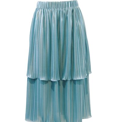 Midi skirt aqua