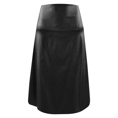 Skirt eco leather