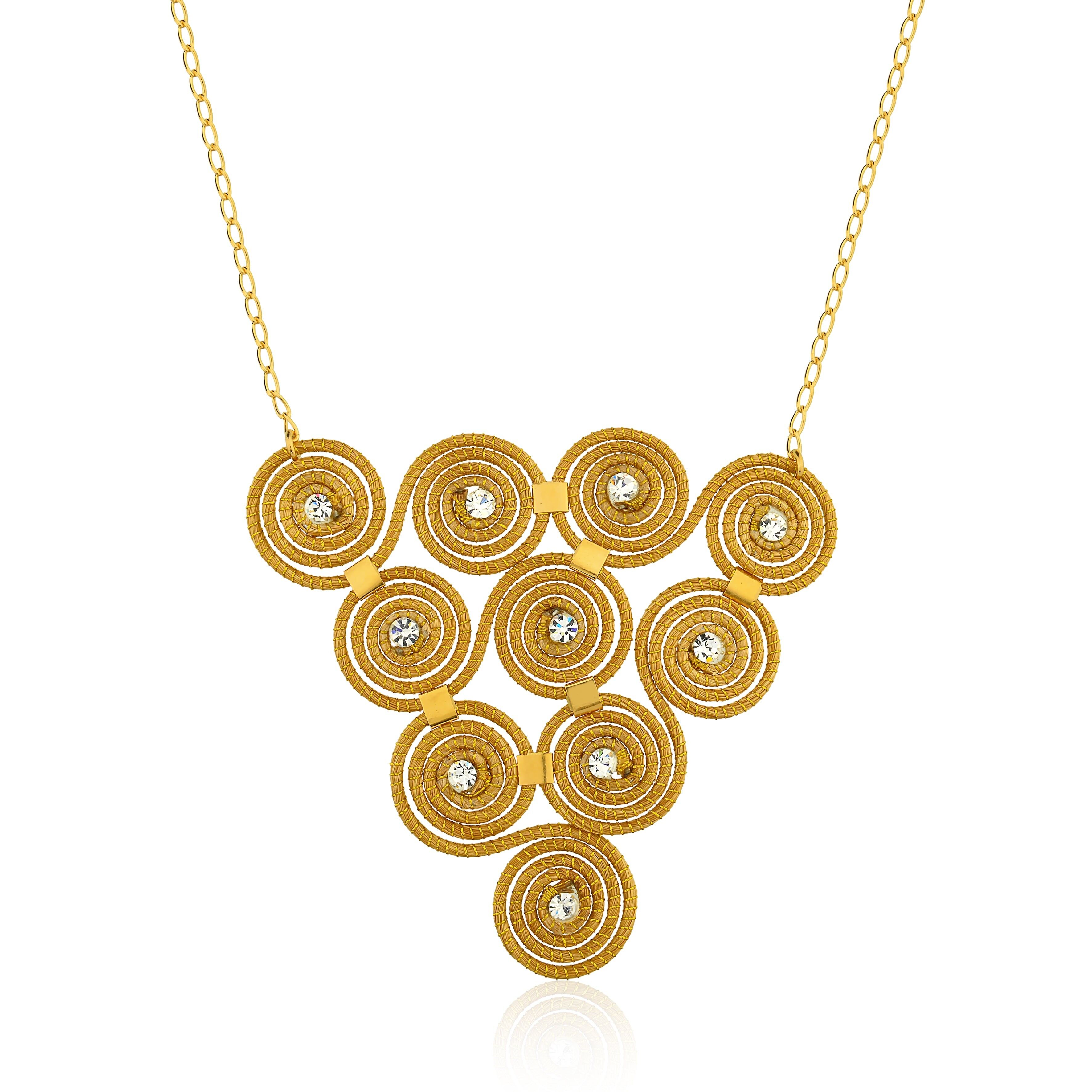 Collana Opera Bio in Golden Grass