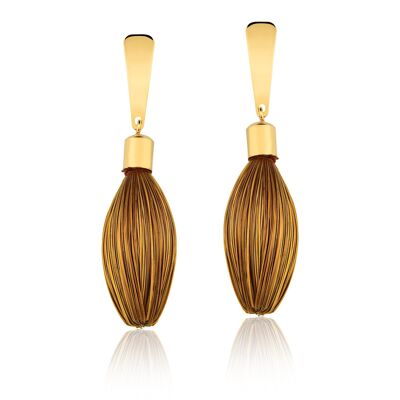 Charlotte Bio earrings in Golden Grass
