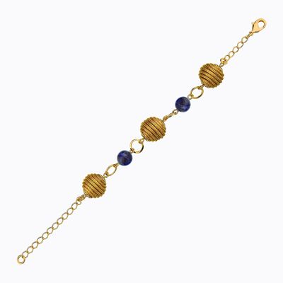 Armband Mia  Bio aus Golden Grass - Ametisty