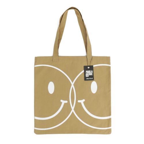 TOTE BAG s4 LOVELY DAY CAMEL HF