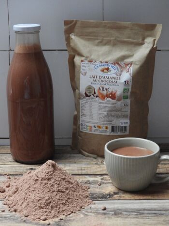 Lait d'Amande Chocolat en poudre VRAC - 1kg 3