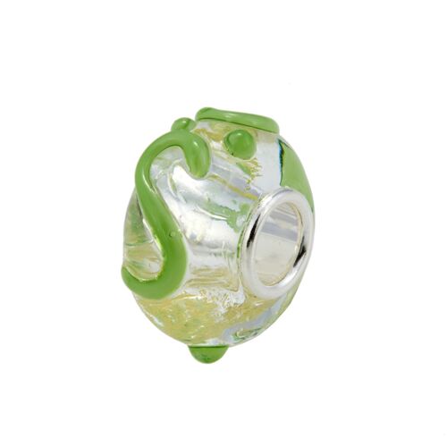 Charm Cristal de Murano,Plata Ley 925 Les Charms Paris 11-92