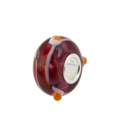 Murano Glass Charm, 925 Sterling Silver Les Charms Paris 103