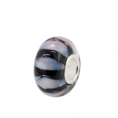 Murano Glass Charm, 925 Sterling Silver Les Charms Paris 121