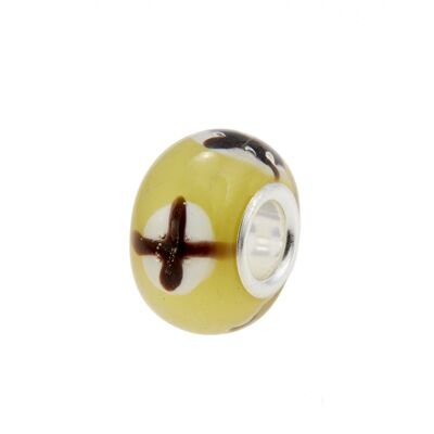 Murano Glass Charm, 925 Sterling Silver Les Charms Paris 122