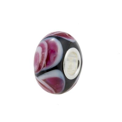 Murano Glass Charm, 925 Sterling Silver Les Charms Paris 127