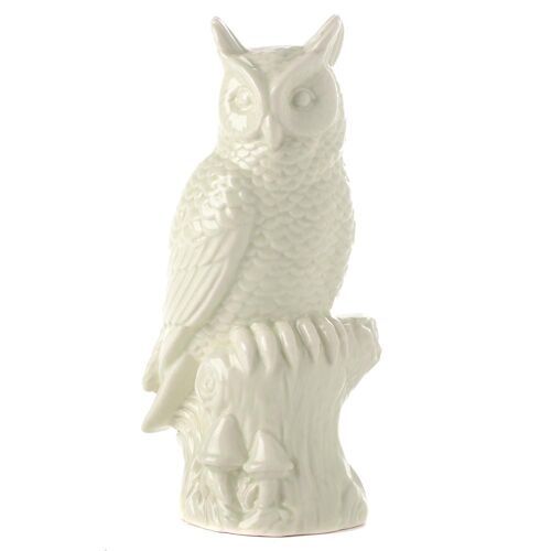 HIBOU XGM PORCELAINE CELADON