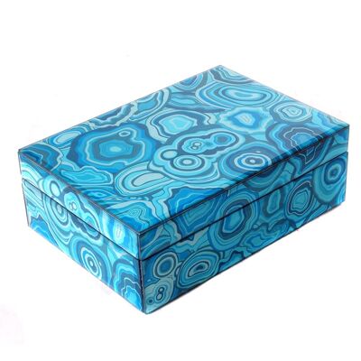 MIRROR BOX GM BLUE MALACHITE