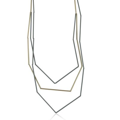 COLLANA LUNGA CLAIRE CON SMALTI 2554
