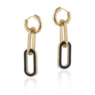 CLAIRE PAPERCLIP CHAIN EARRINGS 2553
