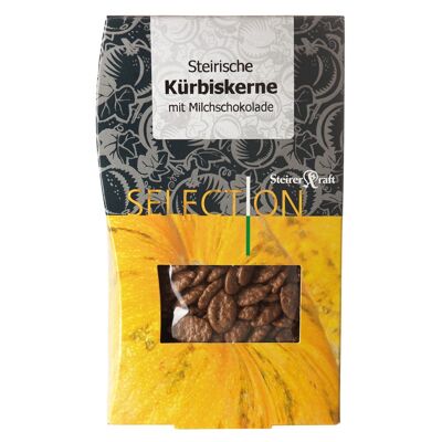 Steirische Kürbiskerne Vollmilchschokolade, Selection