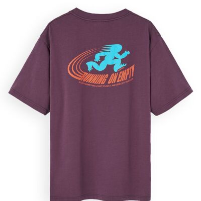 Camiseta Running Burgund