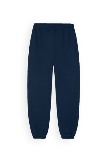 Pantalon bleu marine doux 4